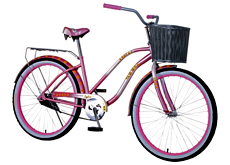 Beach cruiser bike ARS-26014S